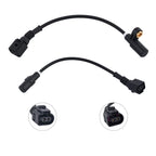 2PC Rear ABS Wheel Speed Sensor for Skoda Octavia I Combi 4x4 (1996–2010) 1J0927807D