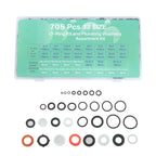 Set of 32 Sealed Gaskets and O-Rings for Automotive Applications