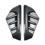 Pair Carbon Style Front Side Fender Vent Scoop Cover for BMW X5 (2023–2025)