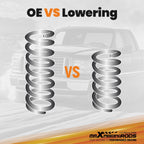 1 Inch Drop Lowering Springs for Ford F150 2WD (1997–2003)