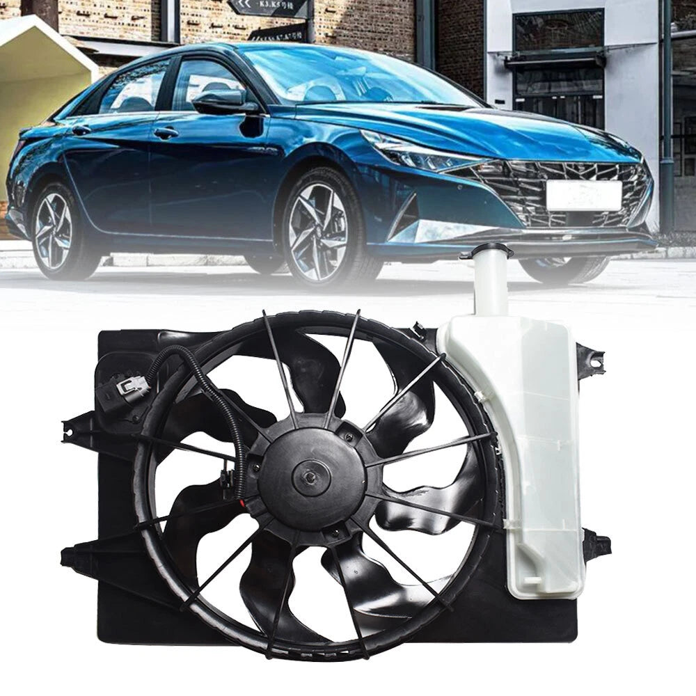 Radiator Cooling Fan Assembly for Kia Forte (2019) / Hyundai Elantra (2017–2020)