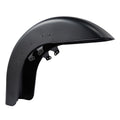 Unpainted Black Front Fender for Harley Touring Street Road Glide (2014–2024)