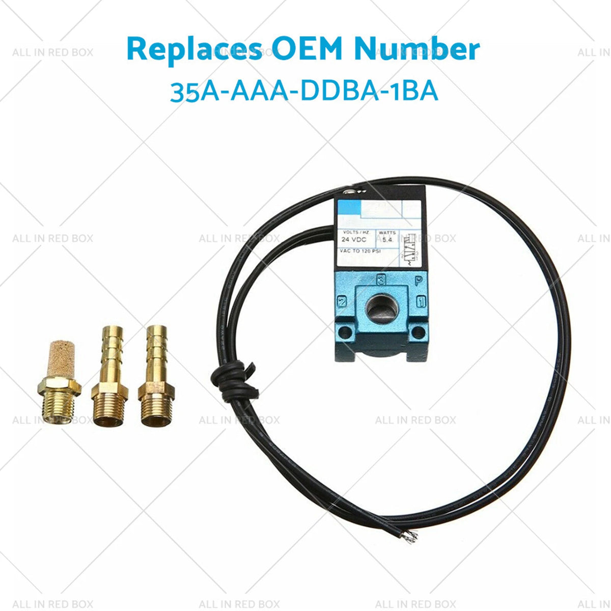 Solenoid Valve 3 Port 5.4W 12V for BMW X3 X5 Z4 (2007–2016)