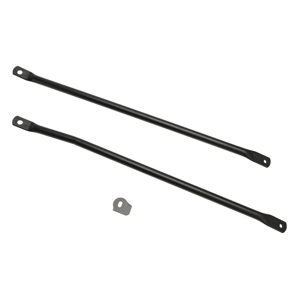 Pair Upper Frame Support Struts w/Gusset Plate for Simson S50E S51E S70E S53 S83