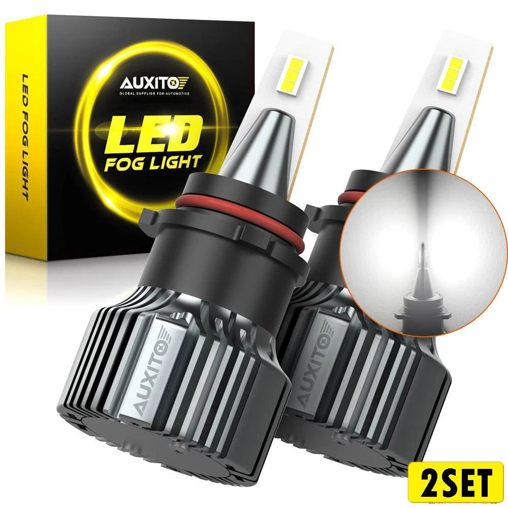 2X AUXITO LED PSX26W Fog Bulbs for Chevy Tahoe/Suburban/Yukon (Free XL Re)