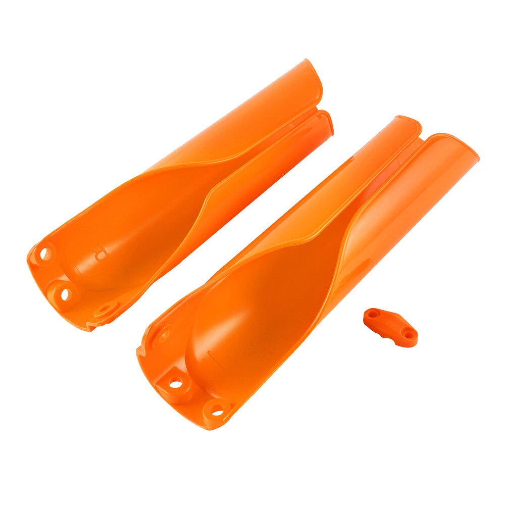 Pair Front Lower Fork Guards for KTM 125 150 250 300 450 500 SX XC (2016–2022)
