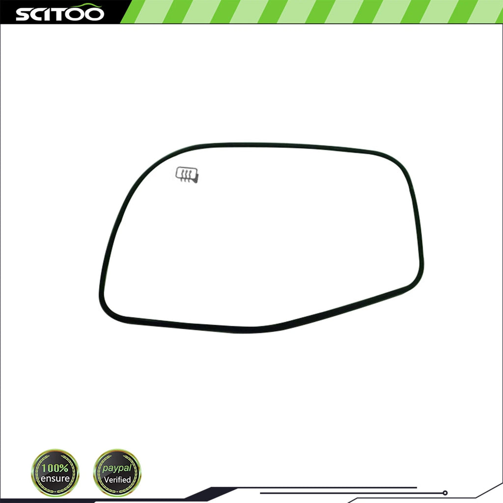 Heated Left Side Mirror Glass w/Base for Ford Explorer/Mountaineer (2002–2005)