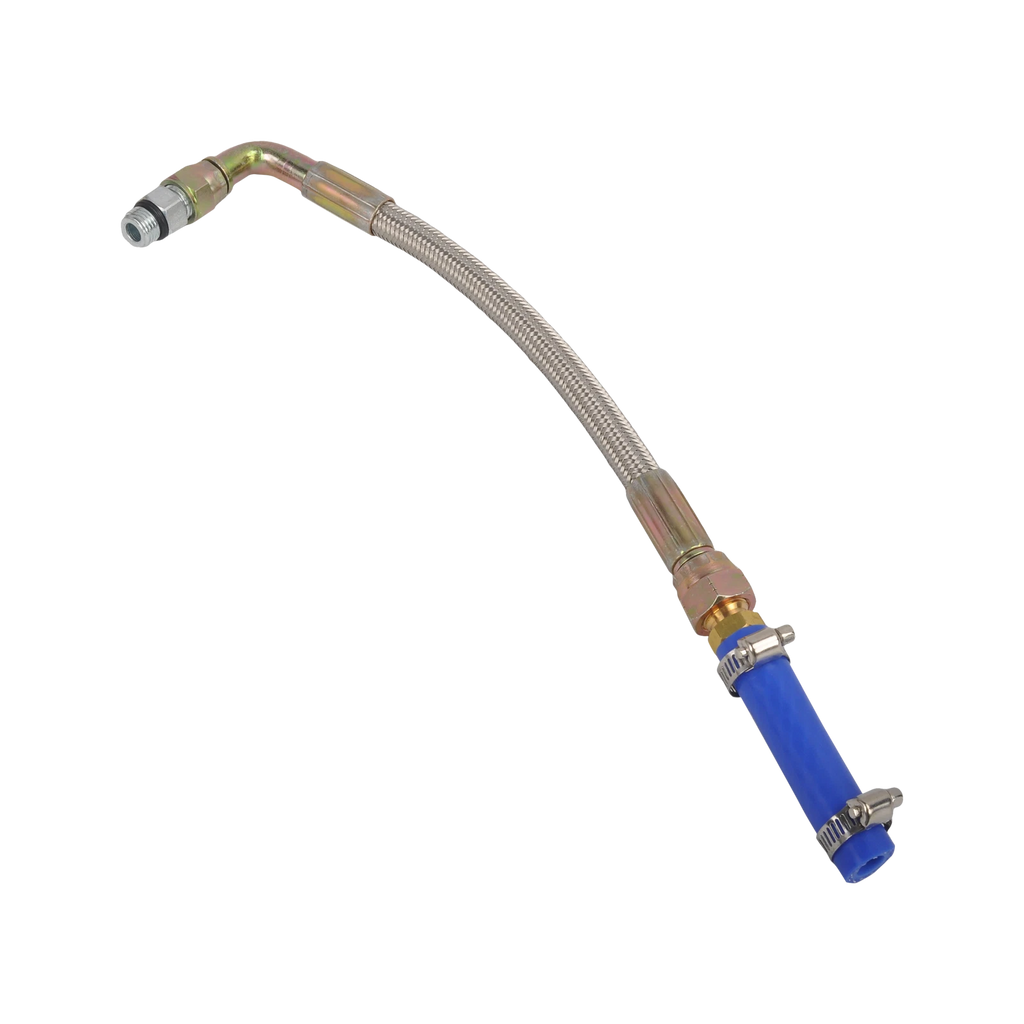 Turbo Oil Feed Coolant Line Braided Kit for Ford Powerstroke 6.7L (2011–2016)