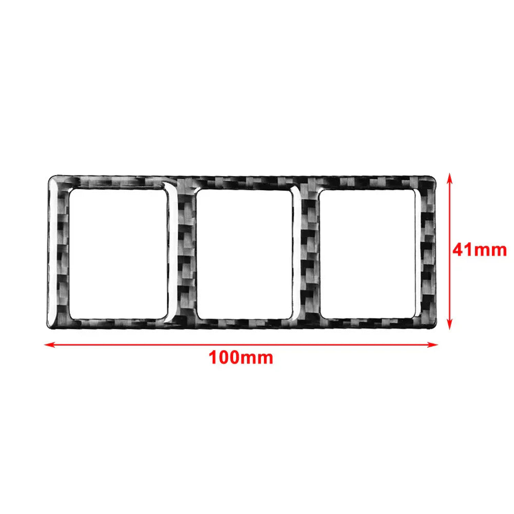 Carbon Fiber Interior Mode Switch Cover Trim for Toyota Tundra (2014-2021)