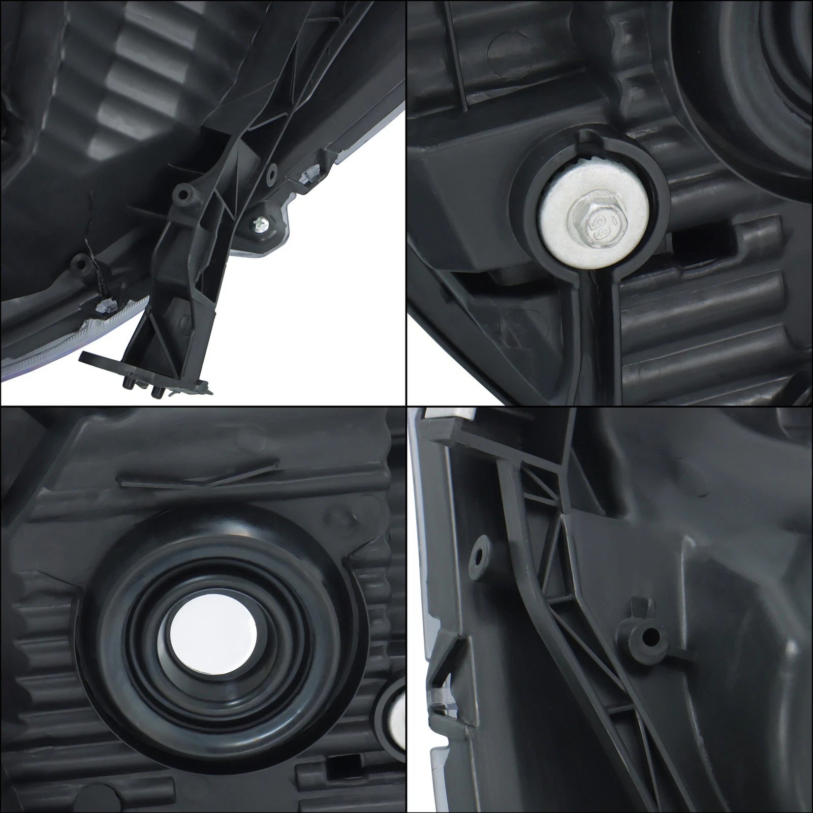 Driver Side Headlight Assembly for Honda Fit (2009–2011) Halogen