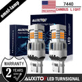 2X Amber 7440 LED Turn Signal Light Bulbs for Dodge Journey (2011–2019)