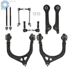 Set of 10 Front Upper Lower Control Arms Tie Rod Kit for Chrysler 300 (2011–2019)