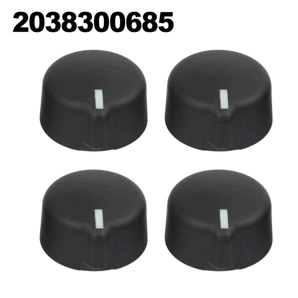 Set of 4 Air Conditioner Control Button Knobs for Mercedes C Class W203 (2001–2007)