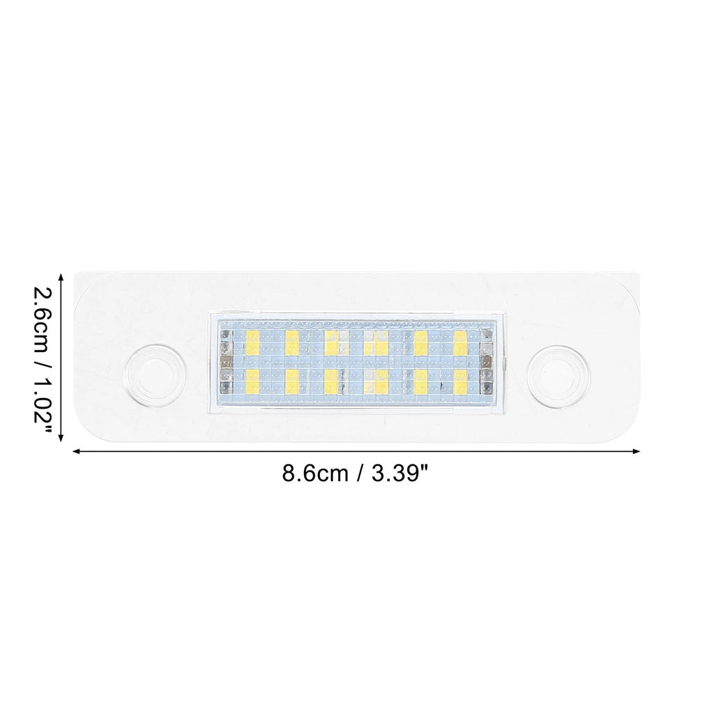 2X LED License Plate Light for Ford Mondeo (1996–2000) No. 1332916/1021802