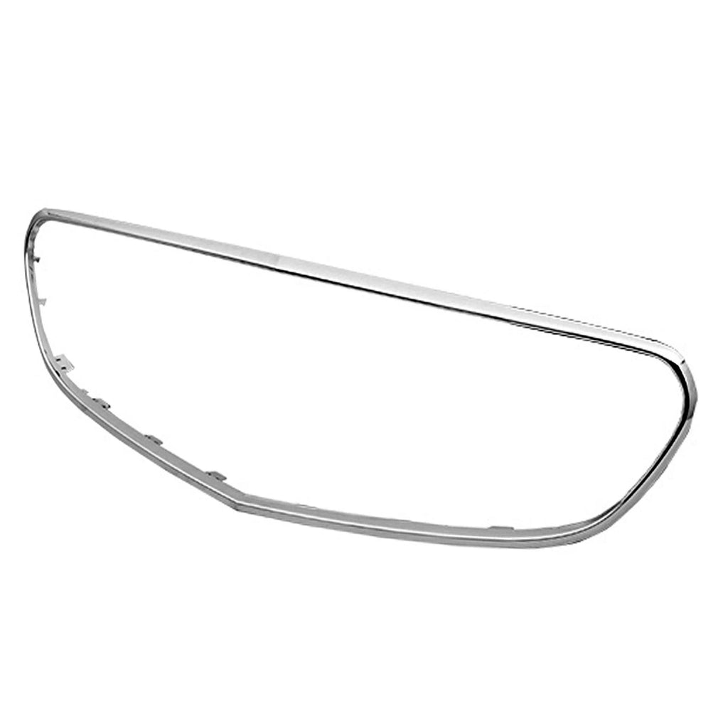 Replacement Chrome Plastic Outer Grille Molding for Ford F150 (2009–2014)