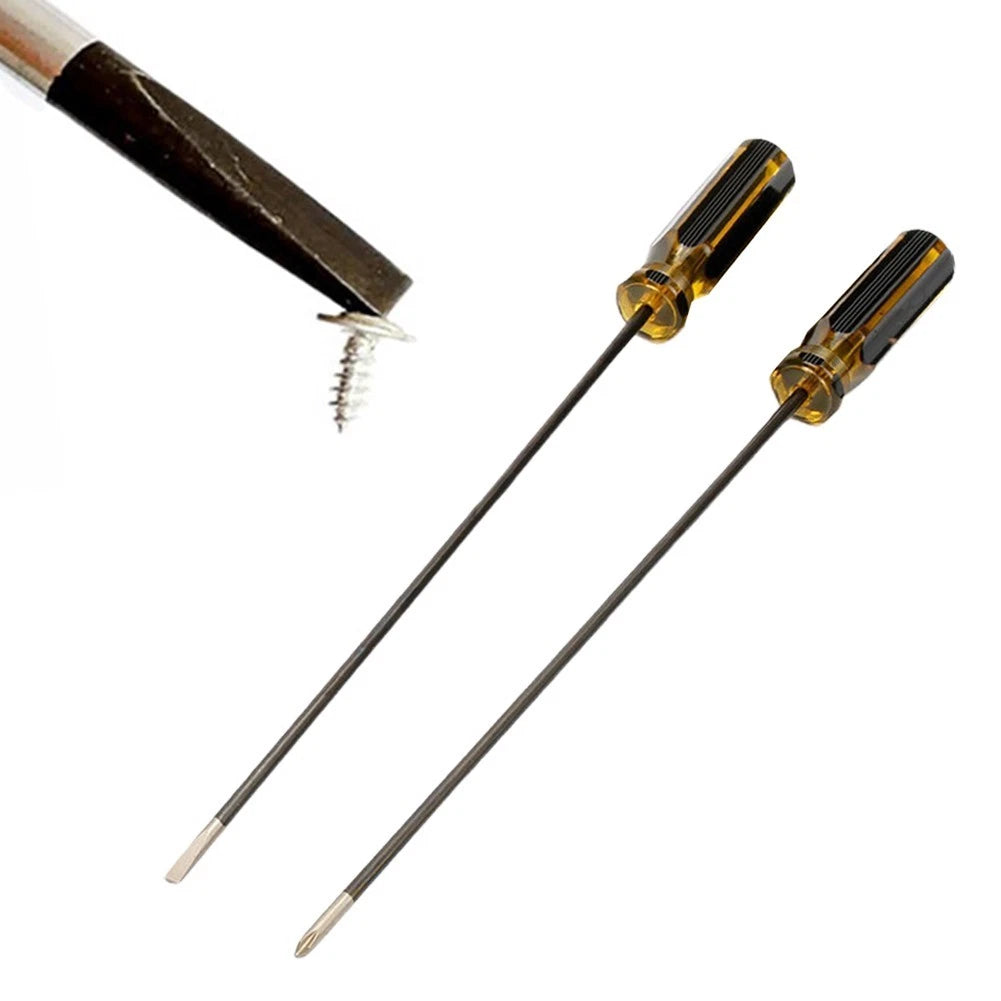 Extra Long Cross Screwdriver for Hand Tool (Chrome Vanadium Steel)
