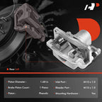 Rear Left Disc Brake Caliper with Bracket for Hyundai Santa Fe (2010-2012)