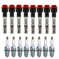 Set of 8 Ignition Coils & Spark Plugs for Audi A8 Quattro S4 Touareg V8 (2004–2009)
