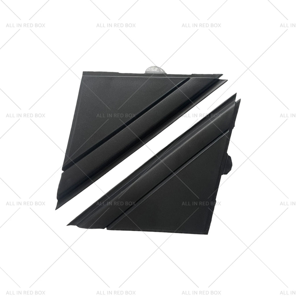 Matte Black Rear Mirror Triangle Trim Plate for Fiat 500 (2012–2019)