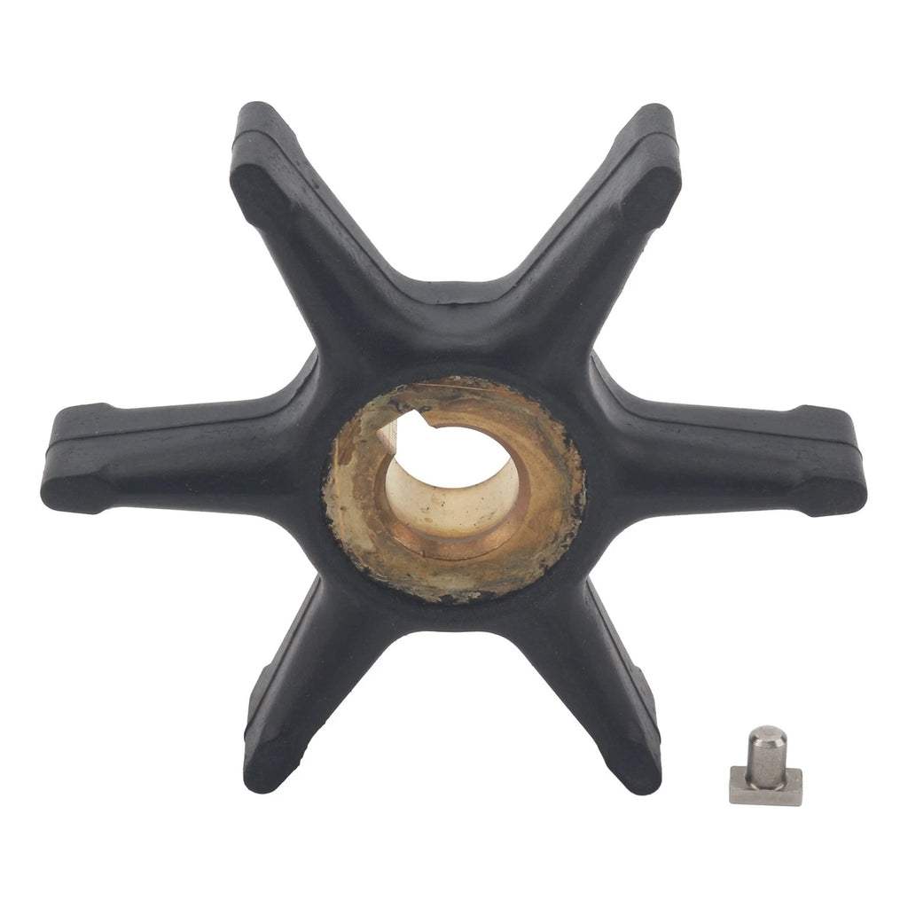 Water Pump Impeller & Key for Johnson Evinrude 3/4/5/5.5/6/7.5HP (1970–2023) 277181 434424