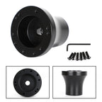 Aluminum Steering Wheel Adapter Hub for Club Car Precedent (Black)