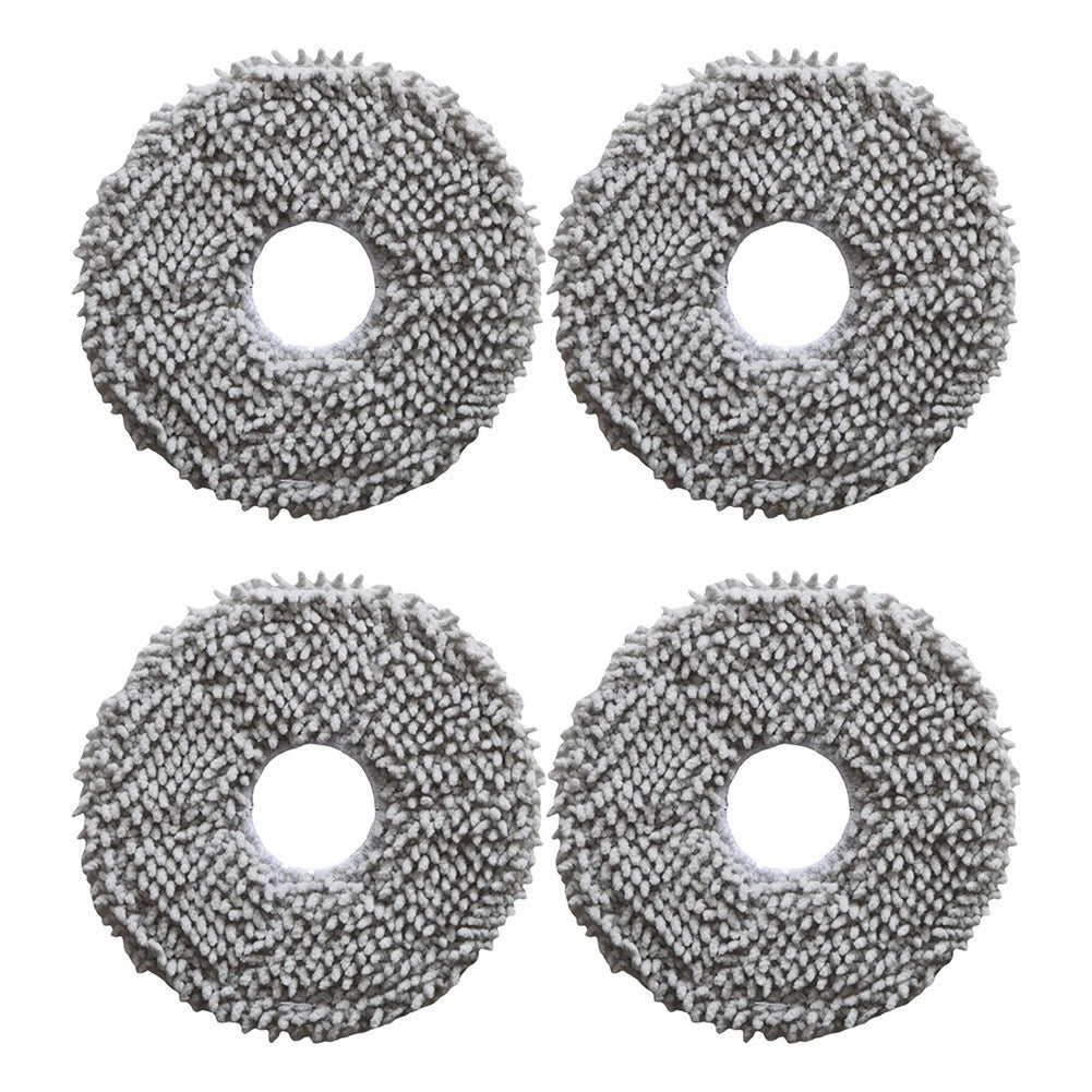 Set of 4 Mop Cloths for ECOVACS T30C Pro and OMNI (2023)
