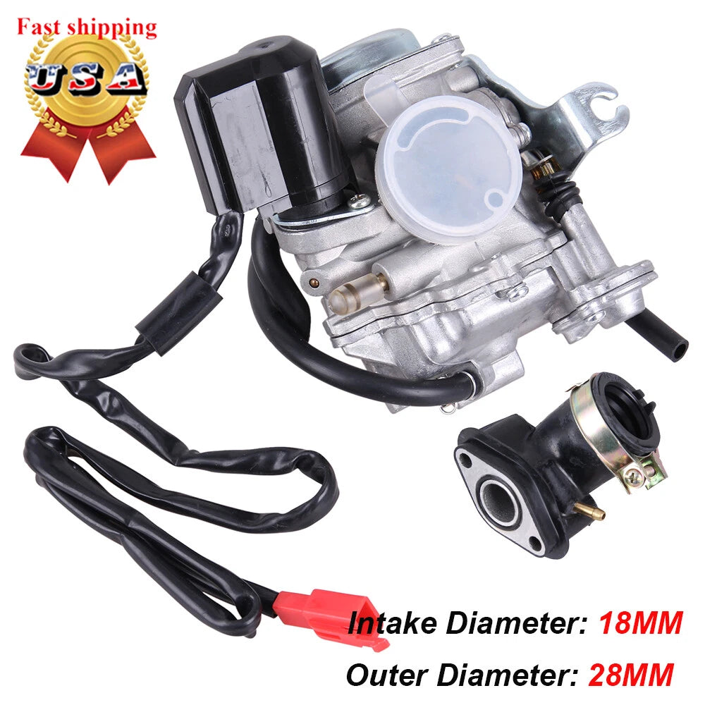 Carburetor for Gator 50, Roketa, SUNL, Schwinn Hope 50 (50CC)