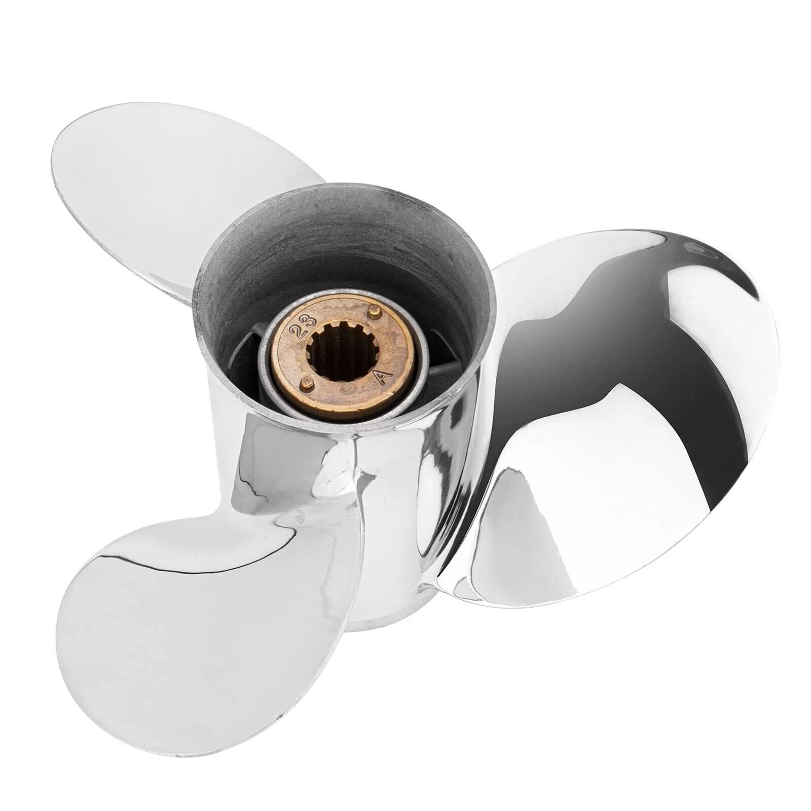 10.5 x 15 Stainless Steel Propeller for Mercury Boat 40-60HP (RH)