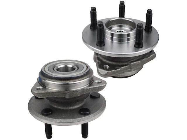 Front Wheel Hub Assembly Set of 2 for Mazda B4000 4WD (2000) PD279PH