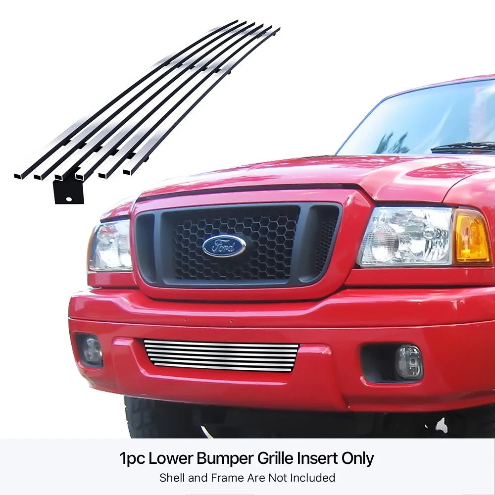 Stainless Chrome Billet Grille Insert for Ford Ranger (2004-2005)