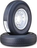 2 Free Country Trailer Tire Rim ST235/85R16 12-Ply 8 Lug Silver Mod