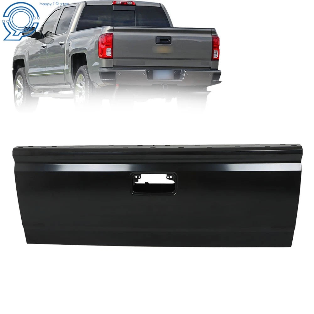 Black Steel Tailgate Assembly for Chevy Silverado GMC Sierra (2014–2019)