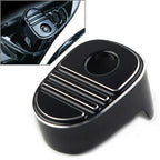 Tri-Line Black Ignition Switch Cover for Harley Touring Bagger FLH (2014-2022)
