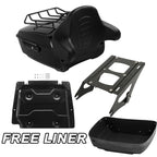 Trunk Pad Plate Mount Rack for Harley Street Road Glide King (2014–2025)