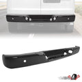 Black Steel Rear Bumper for Chevrolet Express Savana 1500 2500 3500 (1996–2023)