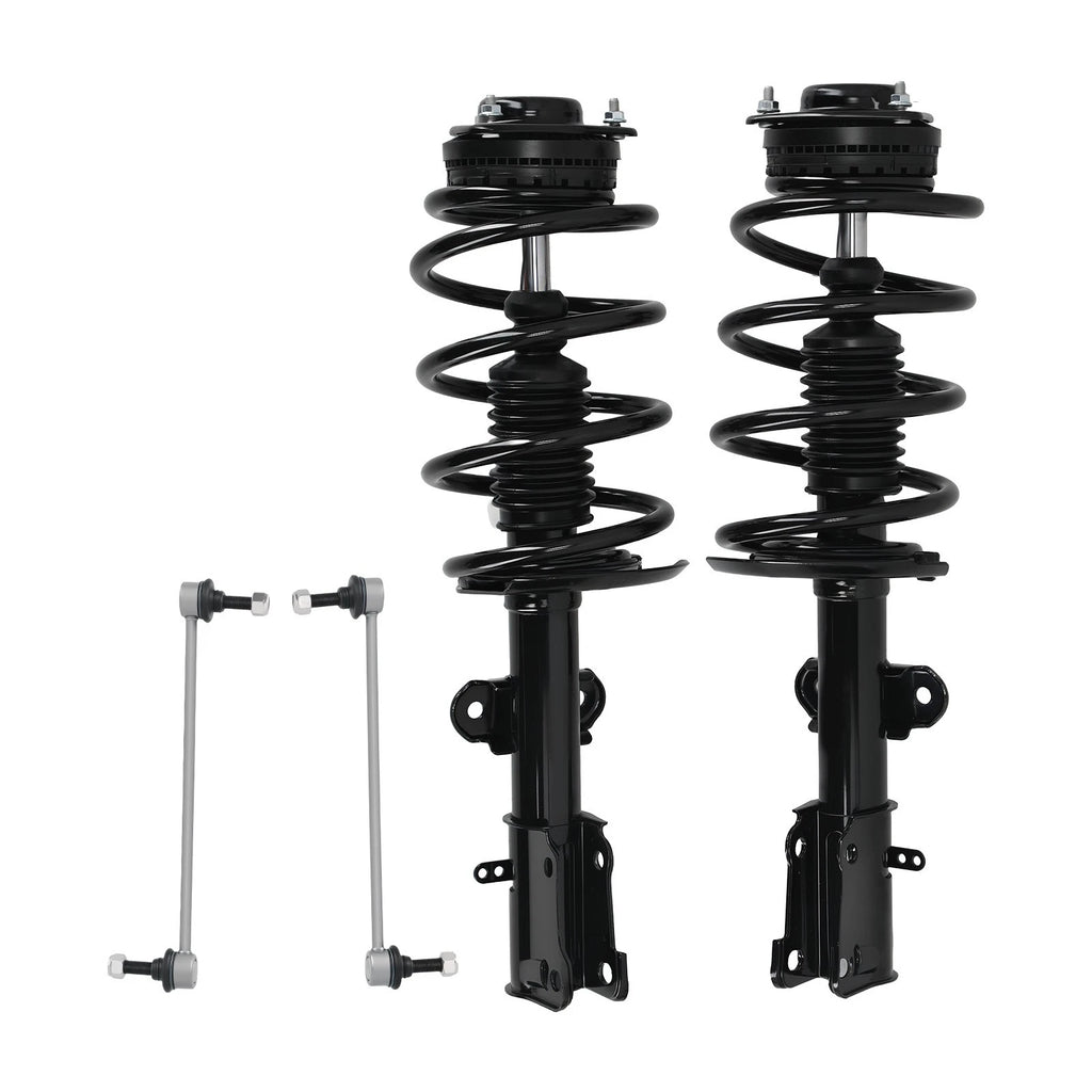 Front Complete Struts & Sway Bar End Links for Chrysler Town & Country (2008–2016)