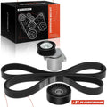 3X Serpentine Belt Drive Component Kit for Ford Focus (2007–2011)
