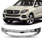 Front Lower Chrome Bumper Trim for Mercedes-Benz GLE (2016–2018)