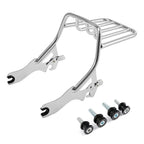 Chrome Luggage Rack & Docking Hardware Kit for Harley Softail Slim (2018–2025)