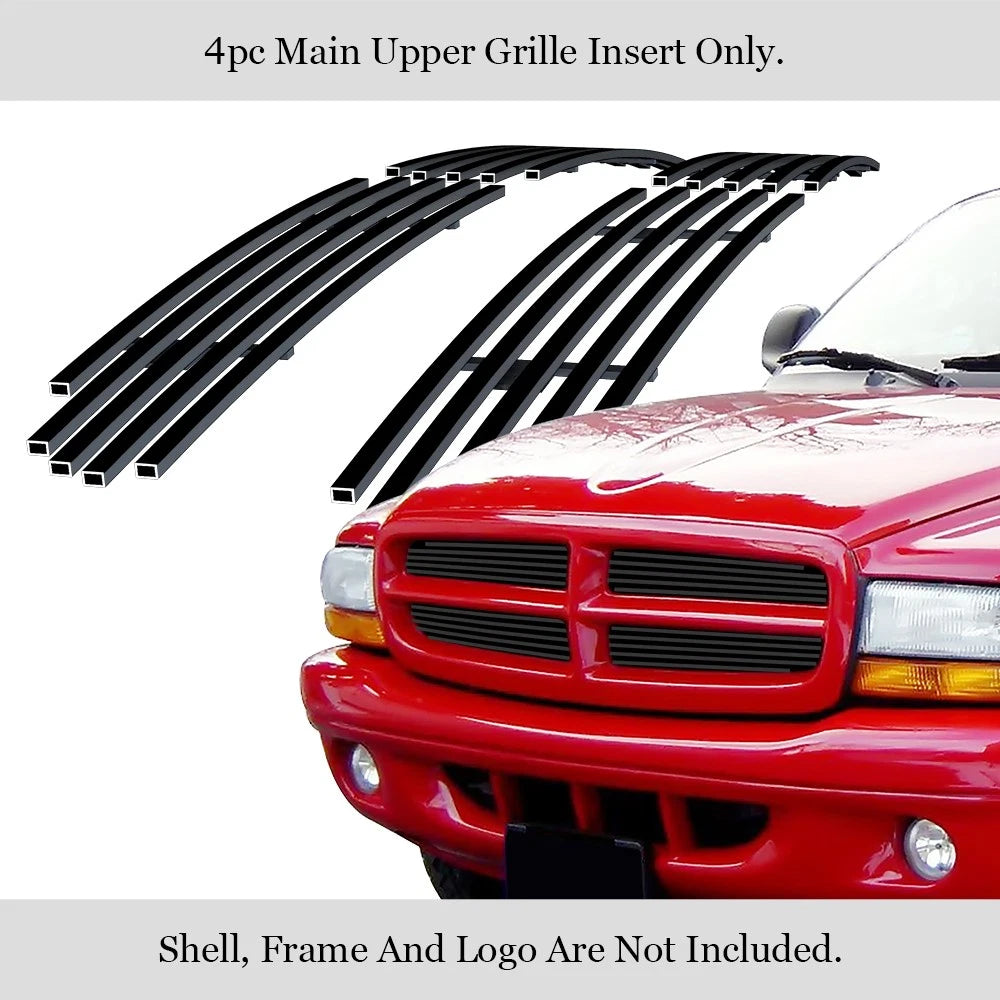 Black Billet Grille Insert for Dodge Dakota Durango (1997-2004)