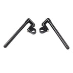 32MM Clip-On Handlebar for Universal Motorcycles (7/8" Fork Tube) Black