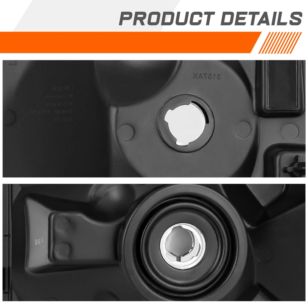Right Side Chrome Housing Headlight for Ford E150 E250 E350SD E450SD F650 F750 (2008–2021)