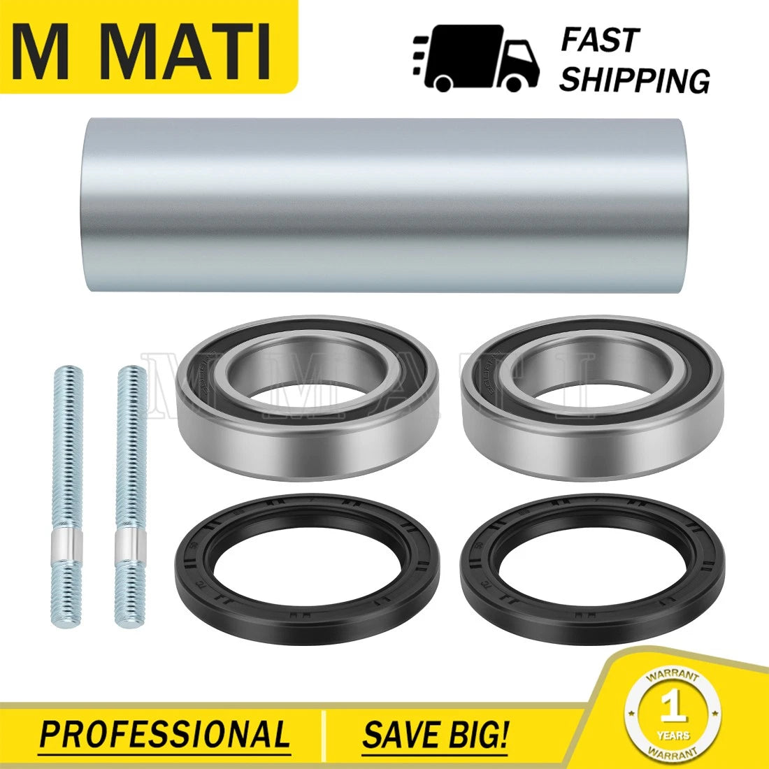 Rear Axle Hub Repair Kit for Suzuki LT-Z400 (2003–2008) 64731-07G00