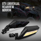 1.5"-2" Rear LED Side Mirrors for Can-Am Polaris RZR PRO XP Yamaha (UTV)