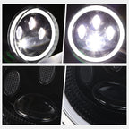 Clear Projector Lens LED Fog Lights for GMC Sierra 1500 2500HD 3500HD (2007–2014)