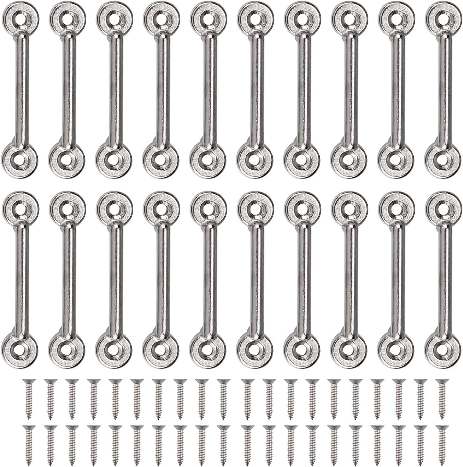 3 Inch Stainless Steel Bimini Top Strap Pad Eye for Marine Use