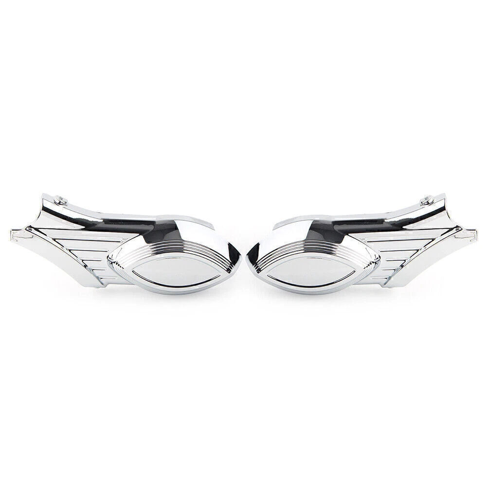 2pcs ABS Chrome Rear Swingarm Axle Bolt Covers for Indian Scout (2015–2016)