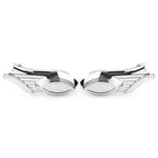 2pcs ABS Chrome Rear Swingarm Axle Bolt Covers for Indian Scout (2015–2016)