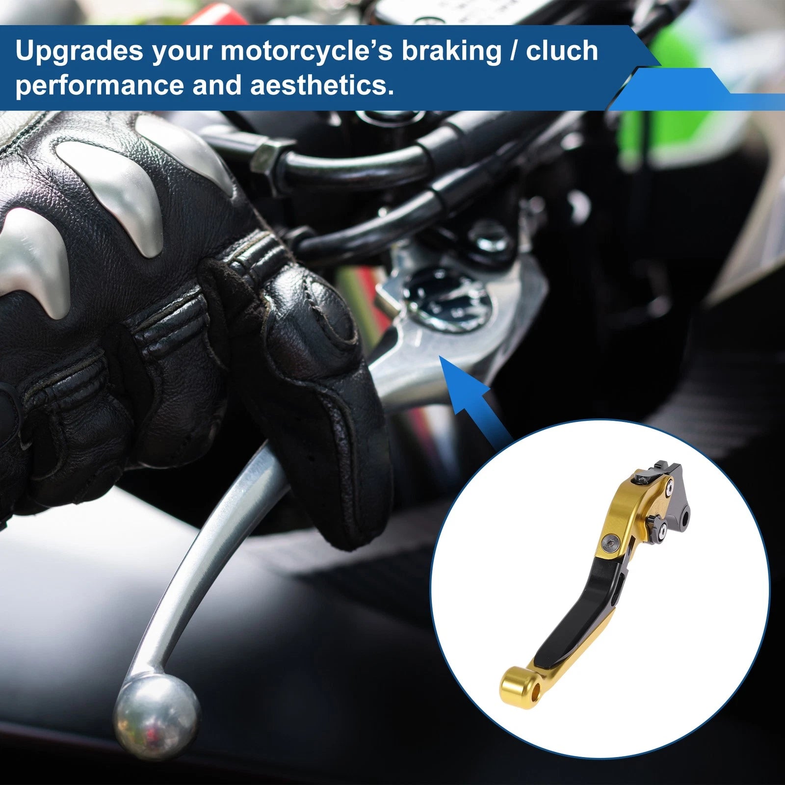 Adjustable Brake Clutch Levers for Suzuki GSXR150 (2017–2020) 1 Pair