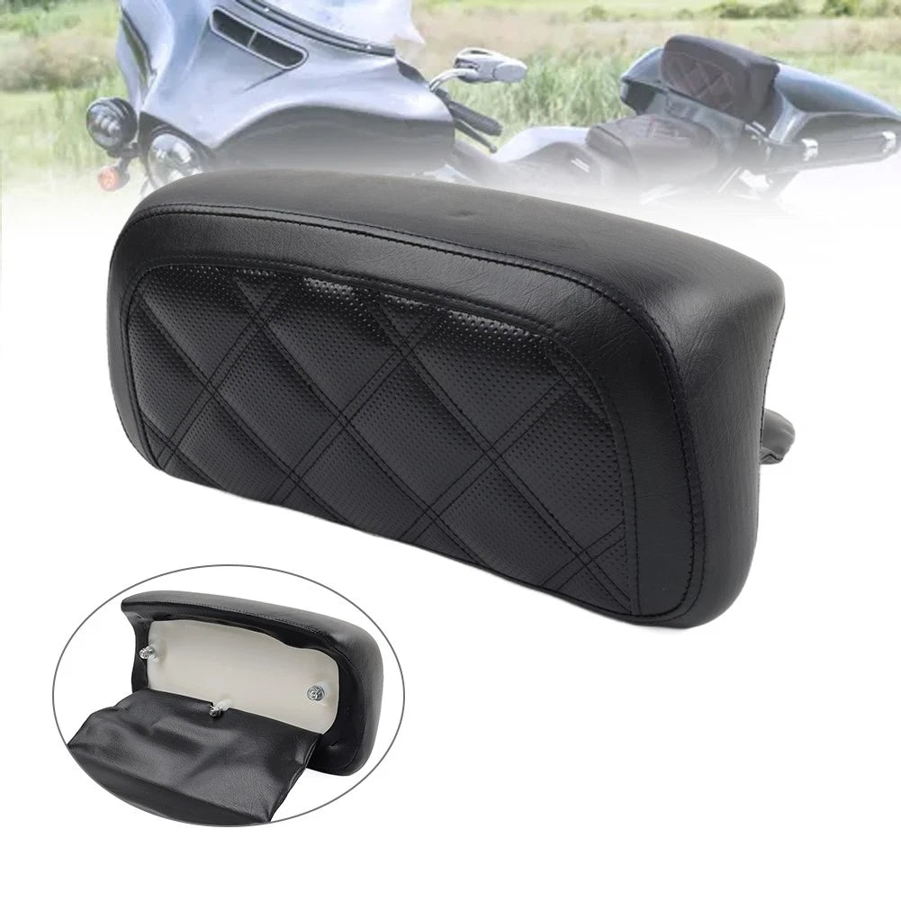 PU Leather Trunk Backrest Pad for Harley Street Electra Glide (2014–2023)